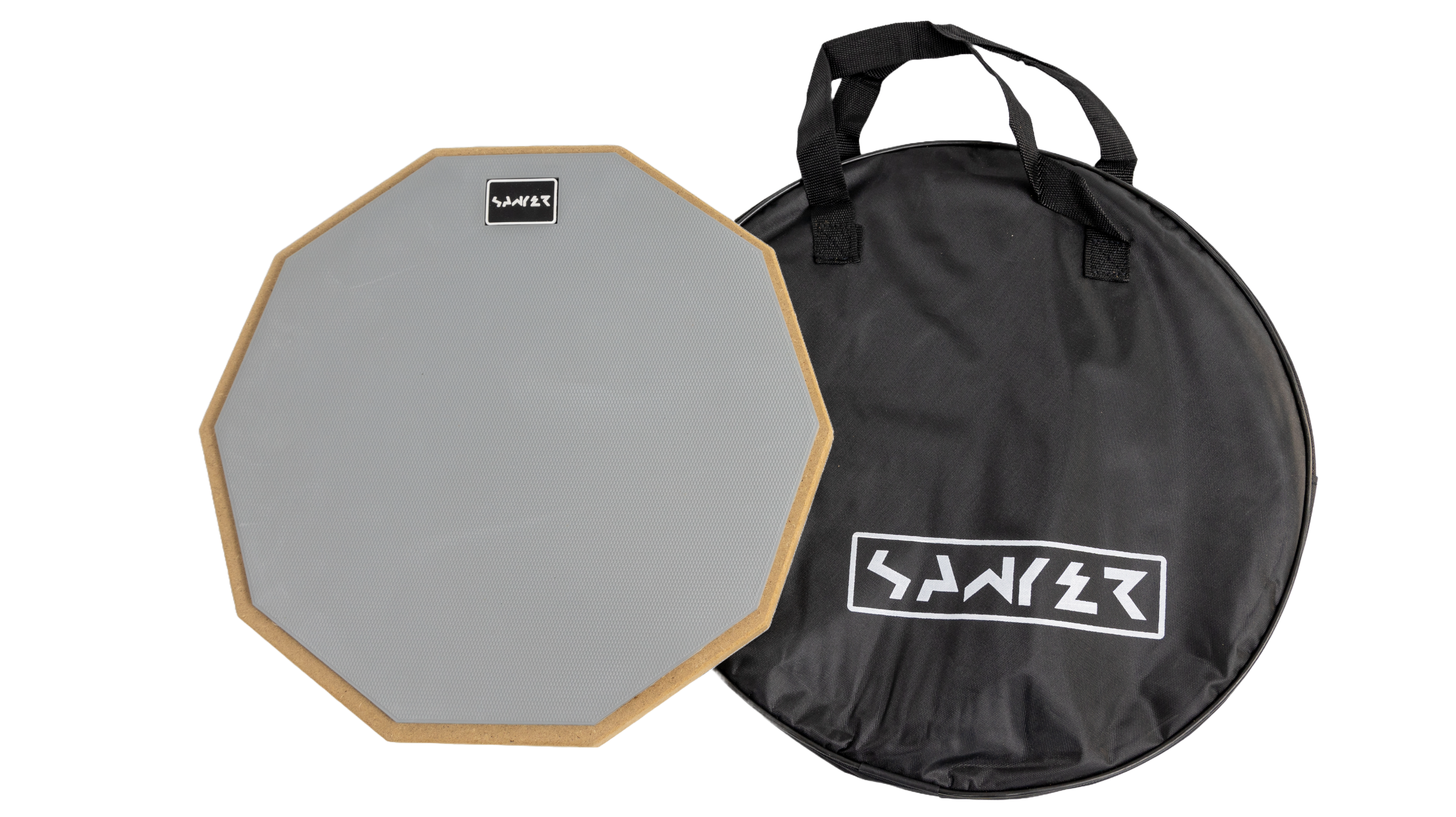 Practice Drum Pad with Drumsticks Set